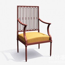 休闲椅3d模型下载